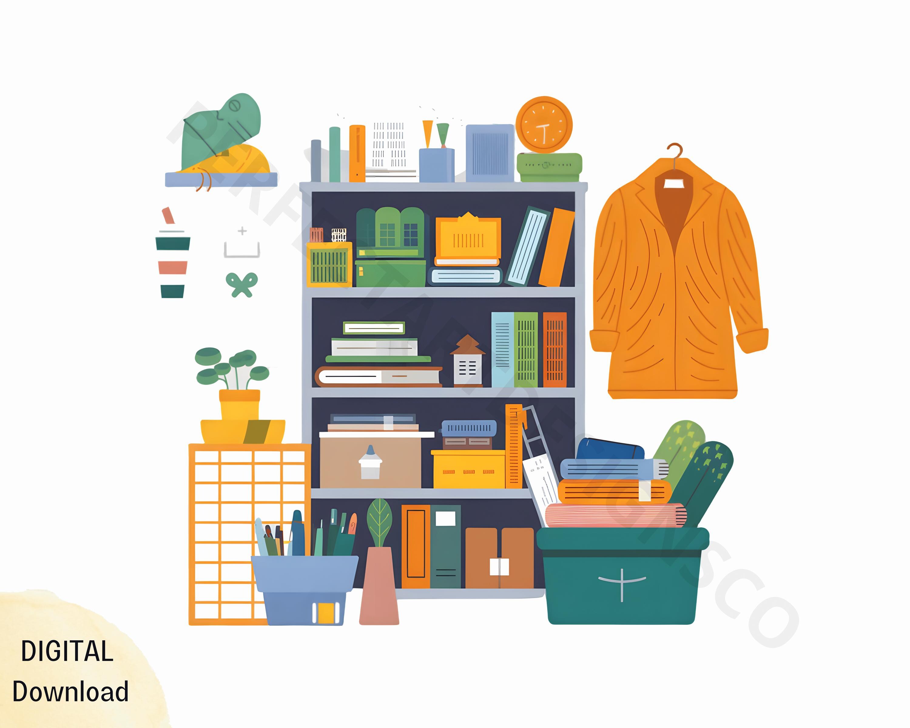 Declutter Svg, Declutter Clipart, Declutter Svg for Shirt, Svg File for ...