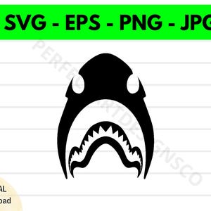 Shark Jaw Svg File, Shark Jaw Outline Svg, Shark Jaw Clipart Svg, Shark Jaw Svg Cut Files For Cricut And Silhouette Png