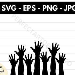 Reaching Hands Silhouette Svg, Reaching Hands Outline, Reaching Hands Cricut, Reaching Hands Printable, Reaching Hands Laser Cut Svg File