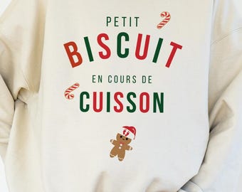 Maternity Top – Baking Cookie – Expectant Mother – Gift – Christmas Announcement