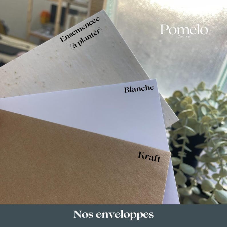Carte message codé personnalisée, Carte pour annoncer une grossesse, un mariage, pour faire une demande de témoin ou marraine image 3