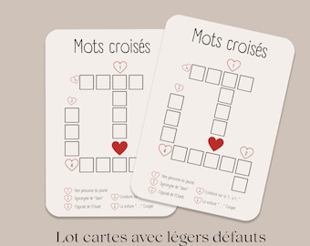 Lot de 5 cartes - Annonce Grossesse - Cartes avec légers défauts - Bon Plans Produits Imparfaits - Annonce Originale - Annonce Bébé
