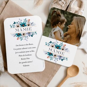 Oma-Karte mit Foto, Oma-Gedicht, Oma-Geschenk, Großmuttertag, Geburtstag, professionelle Qualität, personalisiertes Oma-Geschenk