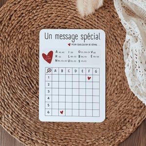 Baby Announcement Card - Special Message - Pregnancy Announcement Game - Original Card - Announce the Arrival of Baby with Fun