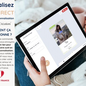 Carte Merci avec Photo, Merci Nounou, Souvenirs Maîtresse, Carte Originale, Qualité Professionnelle, Remerciement Enfant image 2