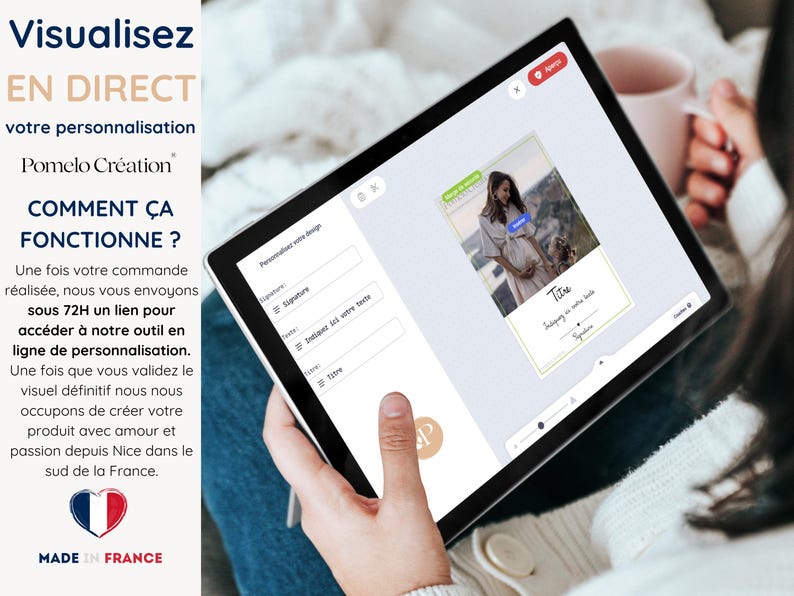 Carte Merci avec Photo, Merci Nounou, Souvenirs Maîtresse, Carte Originale, Qualité Professionnelle, Remerciement Enfant image 2