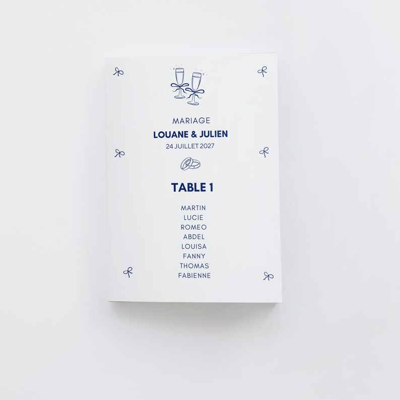 Personalized Wedding Seating Chart, Wedding Table Tags With Guest List ...
