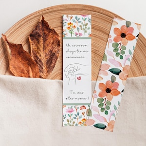 Future Grandma Announcement, Pregnancy Announcement Bookmark, You are going to be Grandma, Baby Announcement Souvenir Gift, Grandma Announcement