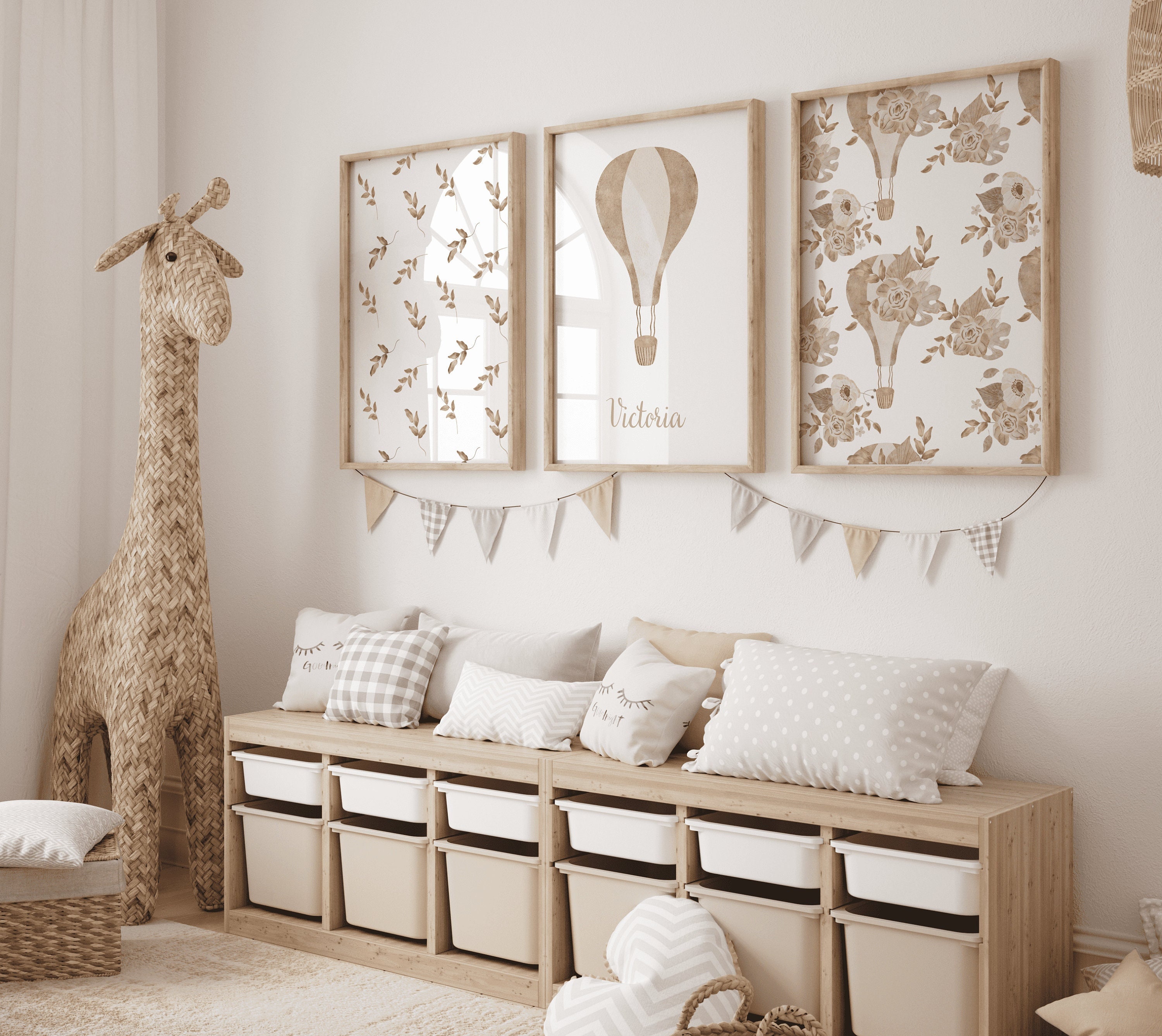 Baby room poster Etsy Nederland