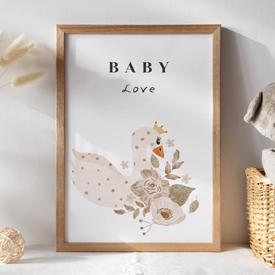 Printable Baby Poster - Baby Room - Children's Decorative Poster ...