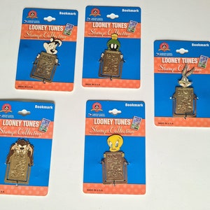 1997 USPS Looney Tunes Stamp Collection Bookmarks Set of 5 - Etsy