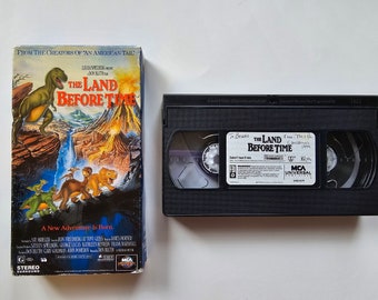 1988 The Land Before Time VHS Tape