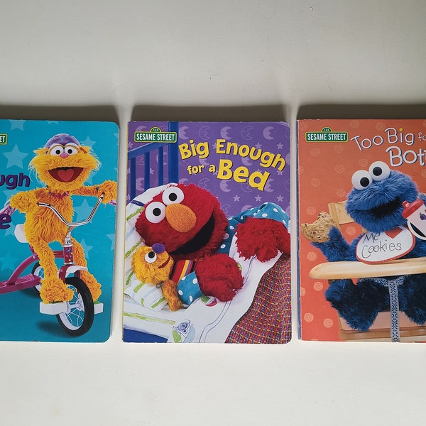 Big bird busy book etsy