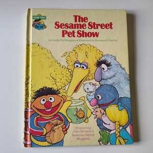 1980 The Sesame Street Pet Show Book
