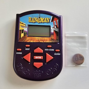 2002 Hasbro Hangman Handheld Game