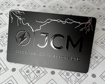 100 Exclusive Plastic Business Cards Matt Black Textured