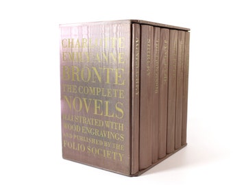 Bronte Sisters Folio Society 1990 Book Box Set