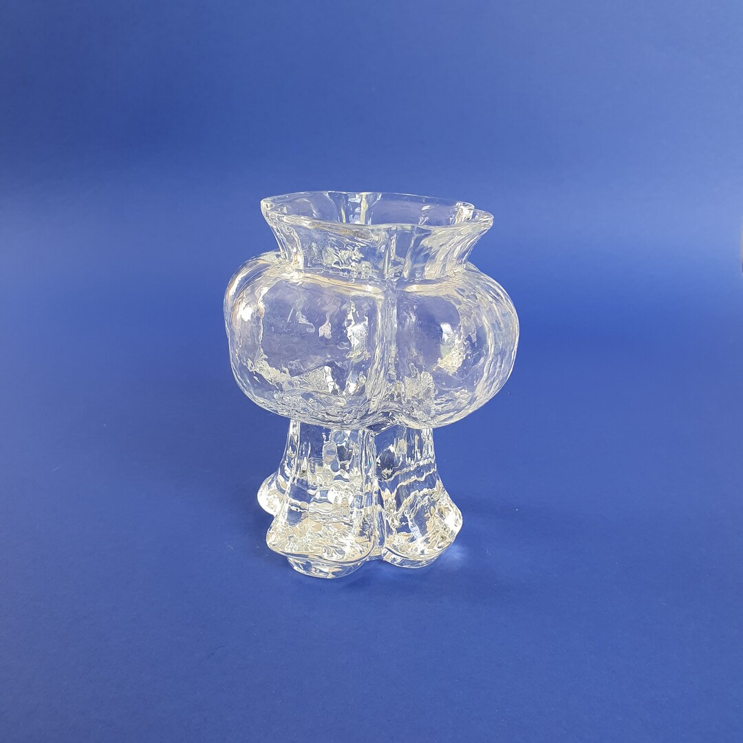 Sea Glasbruk Tulip Glass Vase/candle Holder Etsy