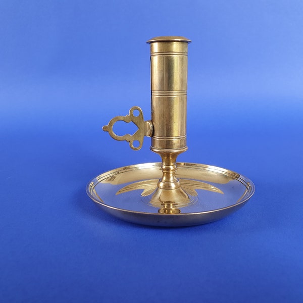 Skultuna Nr68 brass candle holder, made in Sweden