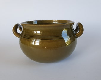Höganäs keramik green pot/bowl, made in Sweden