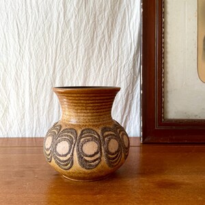 VEB Haldensleben Oost-Duitse vaas Mid Century Modern | Vintage DDR keramiek jaren 60