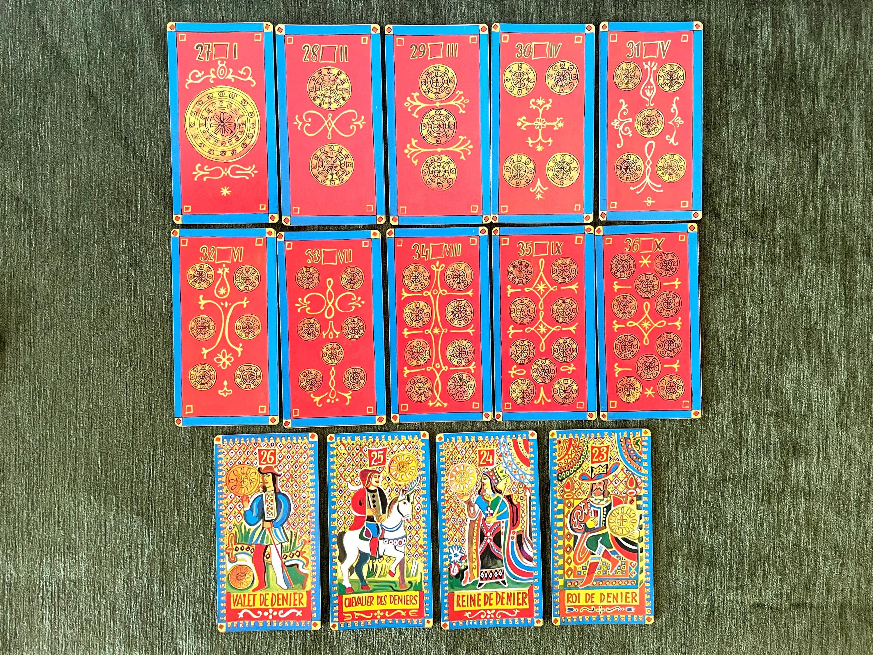 TAROT PIATNIK VIENNA 1974 | Vintage & Rare Surrealist Card TAROT PIATNIK VIENNA 1974 | Vintage & Rare Surrealist Card