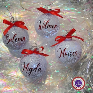 Personalized Christmas bauble, Personalized Christmas ball, Christmas tree baubles, Christmas ball for tree, Personalized Christmas Ornament