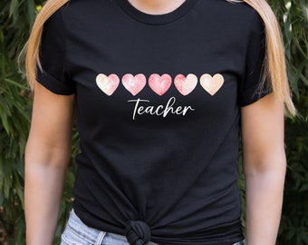 Teacher Shirt, Inspirational Teacher Shirt, Teach love, Back To School, First Grade Teacher Shirts, Teacher Appreciation Shirt, Teacher gift