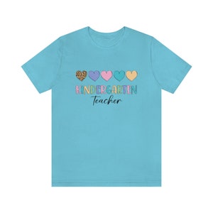 Kindergarten Teacher Shirt, Kindergarten Teacher T-Shirt, Teacher T-Shirt, Kinder Crew Teaching Shirts, Back to School, Elementary Teachers image 8