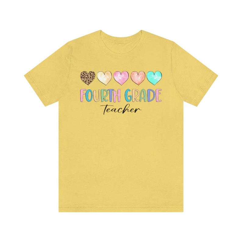Fourth Grade Teacher Shirt, 4th Grade Teacher Tee, Teacher Shirt, Fourth Grade Teacher, Gift For Teacher, Elementary Teacher, 4th Grade Crew image 7