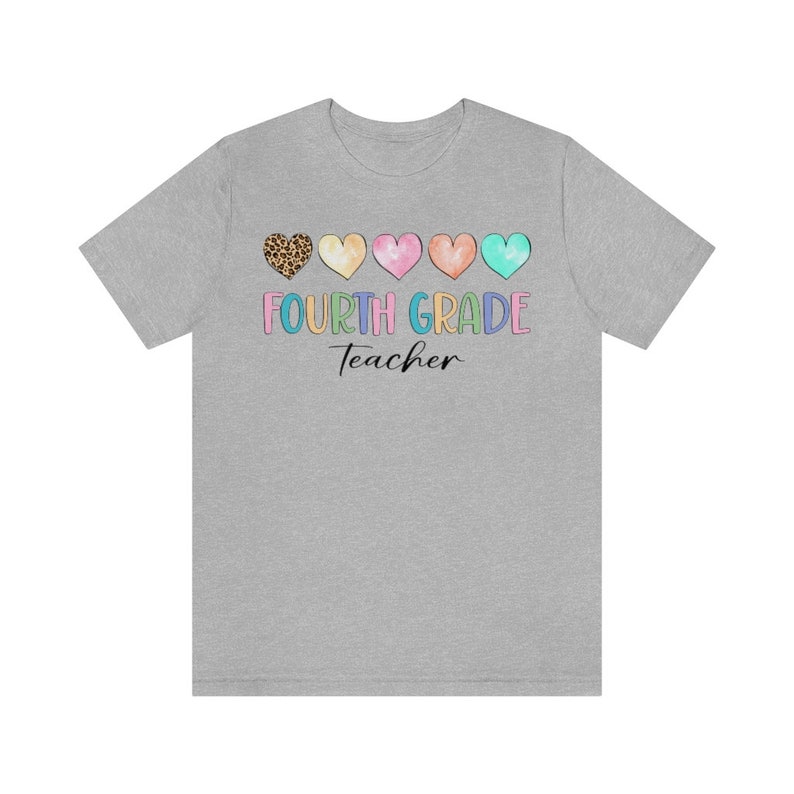 Fourth Grade Teacher Shirt, 4th Grade Teacher Tee, Teacher Shirt, Fourth Grade Teacher, Gift For Teacher, Elementary Teacher, 4th Grade Crew image 8