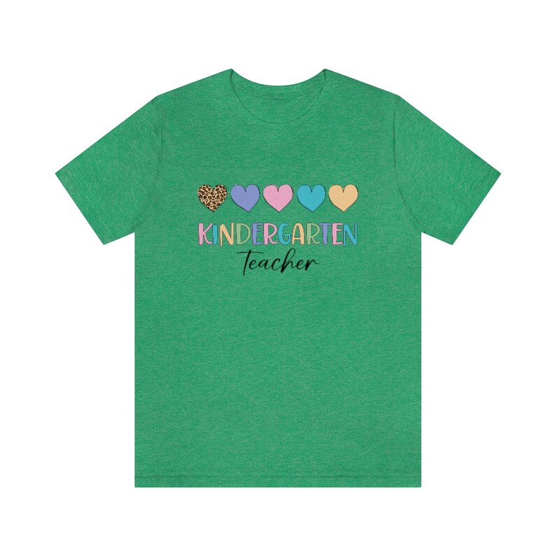 Kindergarten Teacher Shirt, Kindergarten Teacher T-Shirt, Teacher T-Shirt, Kinder Crew Teaching Shirts, Back to School, Elementary Teachers image 5