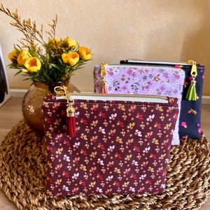 pochette en tissu , cadeau pour femme