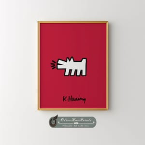 Red Herring Art Prints: Famous Artists Gallery Wall (Digital Download)