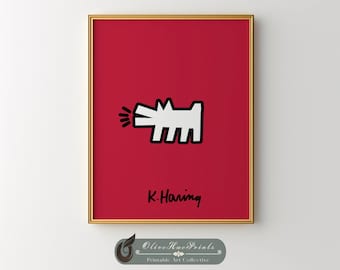 Red Herring Art Prints: Famous Artists Gallery Wall (Digital Download)