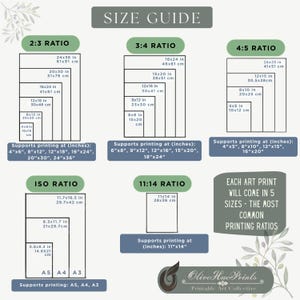 Láminas de arte mural naranja inspiradas en Keith Haring: Juego de 3 (descarga digital) imagen 10