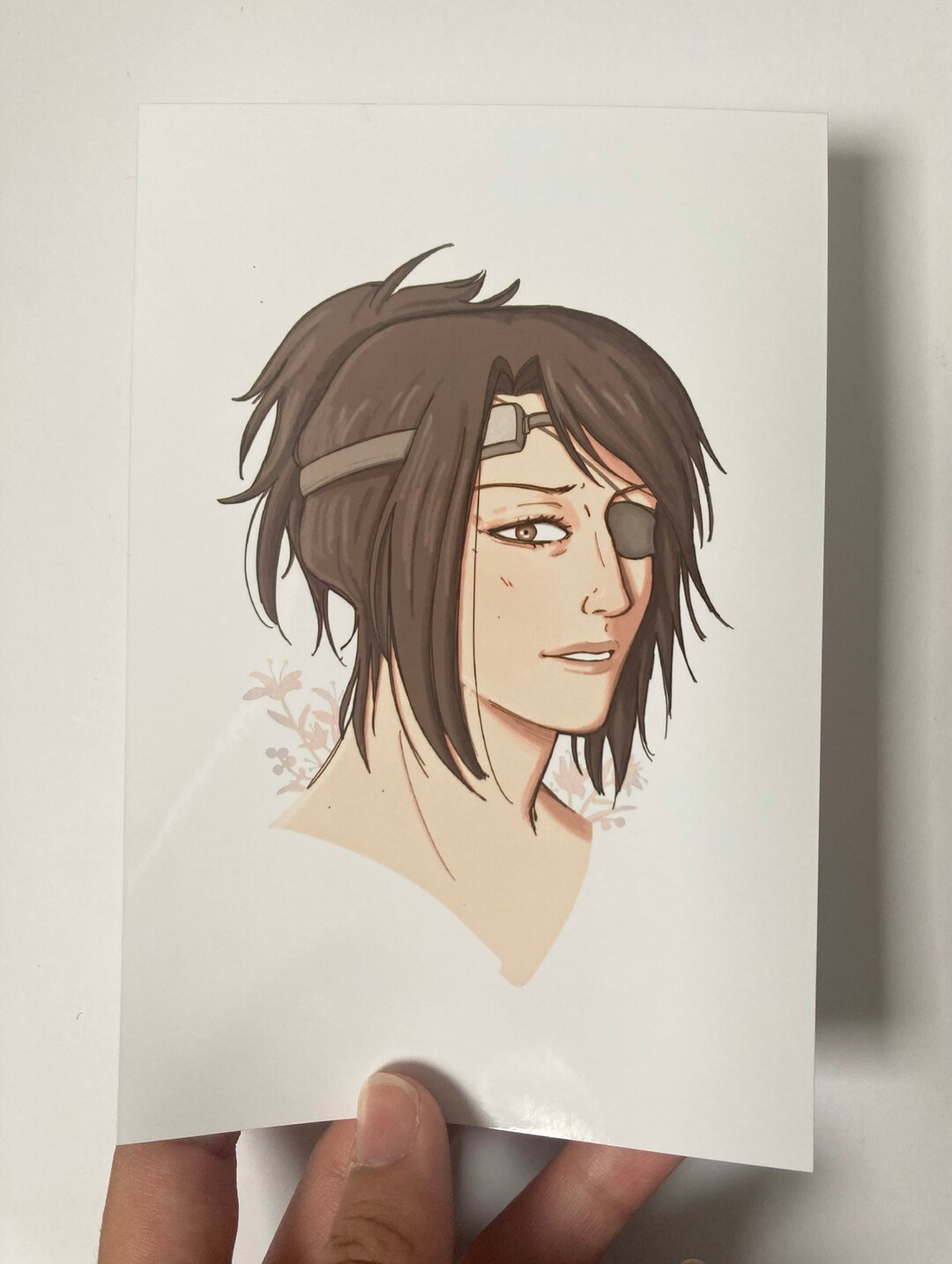 Aot Art Print Anime Print Hange Anime Wall Art Poster Etsy