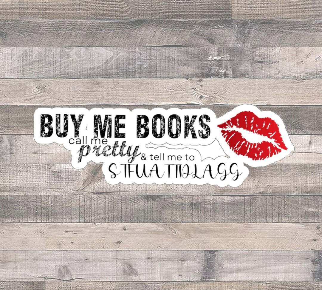 STFUATTDLAGG Bookish Smut Sticker for Kindle, Smutty Book Club Sticker