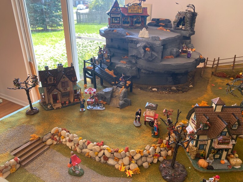 Custom Halloween Villages Etsy