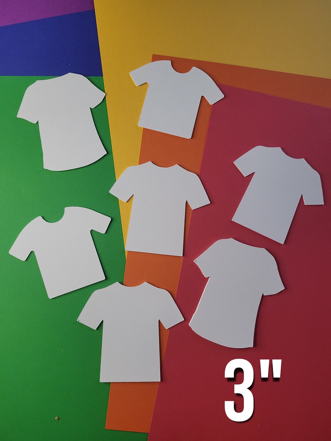 T-SHIRT Cutouts Classroom Cutouts Die Cuts for Coloring and Decorating ...