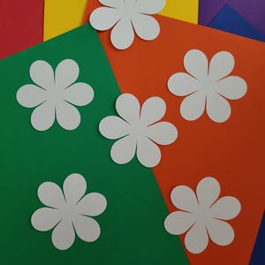 Flower Power Classroom Cutouts: Coloring & Decorating