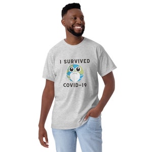 Short Sleeve &quot;I survived COVID-19&quot; T-Shirt