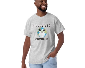Short Sleeve "I survived COVID-19" T-Shirt