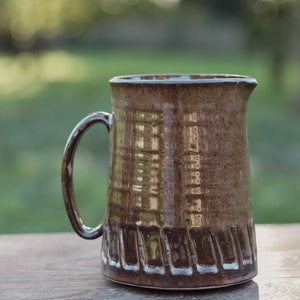 Brown Ceramic Jug Vintage image 1