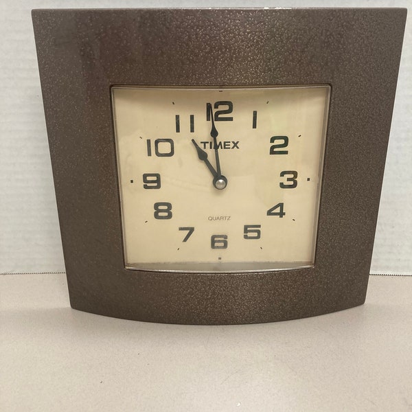 Timex Vintage Alarm Clock Etsy