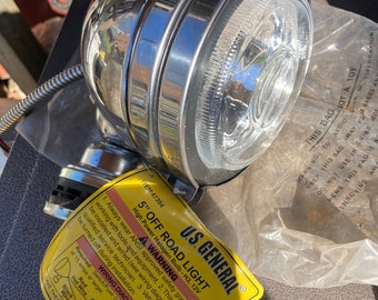 ケリーのランプ US General 5” off Road Spot Light/ High Power Hologen Bulb