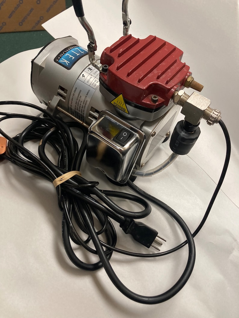 Testors AC100 Aztek Airbrush Compressor With Airbrush Spray Head Etsy