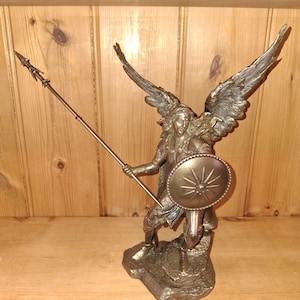 The Archangel Raphael - Ornate Statue