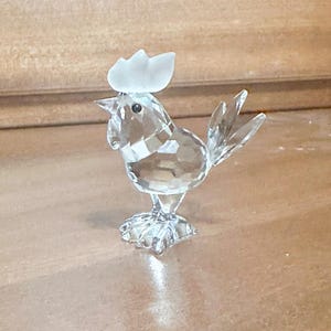 Swarovski Ko Ko the Rooster クリスタル Swarovski Figurine 5004620 Zodiac Ko Ko the Rooster 3.2cm