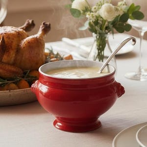 Vintage ceramic sauceboats signed "Emile Henri"